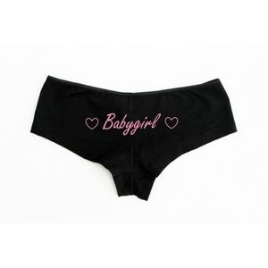 Babygirl Low Rise Cheeky Boyshorts